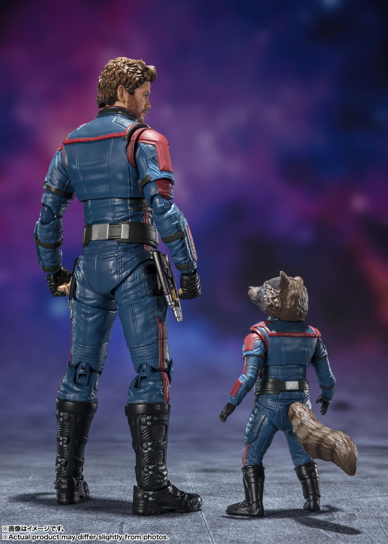 S.H.Figuarts Guardians of the Galaxy Vol. 3: Star-Lord & Rocket Raccoon (Guardians of the Galaxy Vol. 3) image 3
