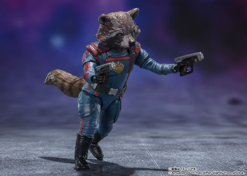 S.H.Figuarts Guardians of the Galaxy Vol. 3: Star-Lord & Rocket Raccoon (Guardians of the Galaxy Vol. 3) image 6