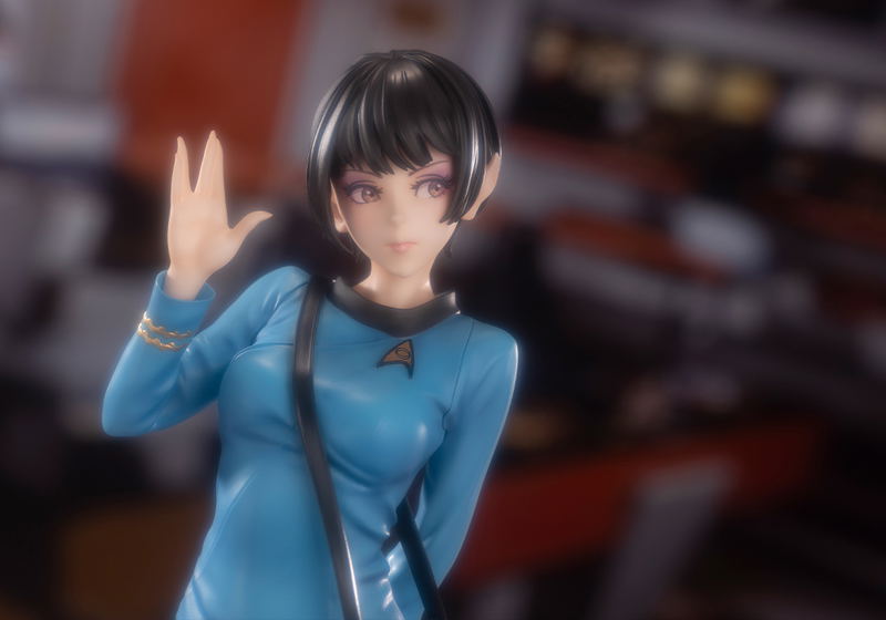 Star Trek 1/7 Scale Pre-Painted Figure: Star Trek Bishoujo Vulcan Science Officer image 21