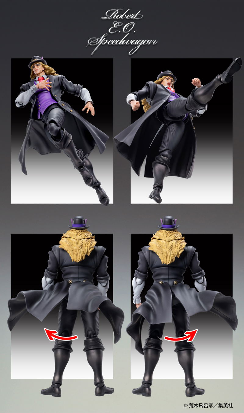 Super Action Statue JoJo's Bizarre Adventure Part 1 Phantom Blood: Robert E. O. Speedwagon image 15