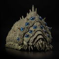 Takeyashiki Jizaiokimono Nausicaa of the Valley of the Wind: Ohmu (Small) Blue Ver. thumbnail 3