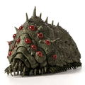 Takeyashiki Jizaiokimono Nausicaa of the Valley of the Wind: Ohmu (Small) Red Ver. thumbnail 1