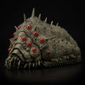 Takeyashiki Jizaiokimono Nausicaa of the Valley of the Wind: Ohmu (Small) Red Ver. thumbnail 2