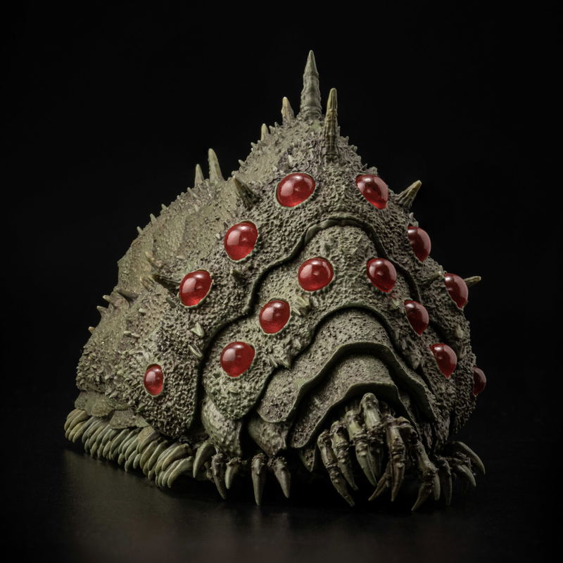 Takeyashiki Jizaiokimono Nausicaa of the Valley of the Wind: Ohmu (Small) Red Ver. image 3