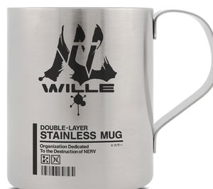 Evangelion - Wille Double Layer Stainless Mug Cup_