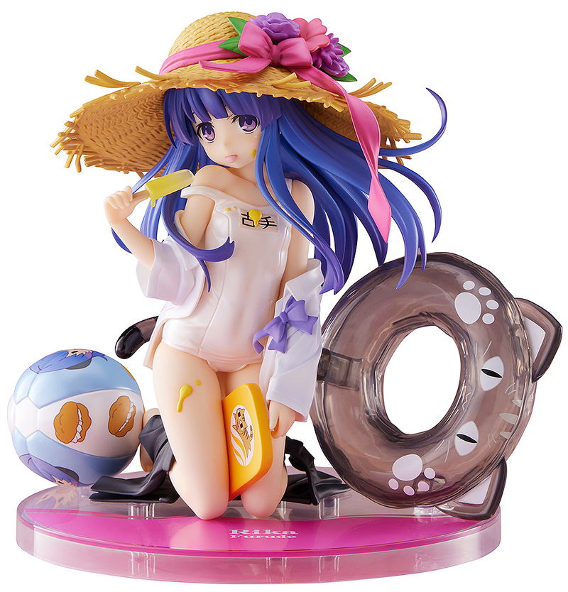 Higurashi When They Cry SOTSU 1/7 Scale Pre-Painted Figure: Furude Rika Night Pool Ver. image 1