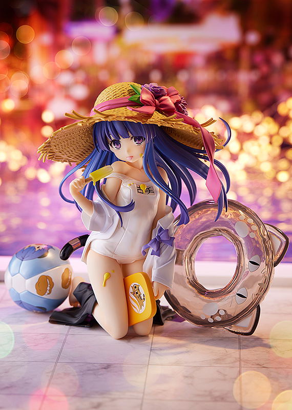 Higurashi When They Cry SOTSU 1/7 Scale Pre-Painted Figure: Furude Rika Night Pool Ver. image 2