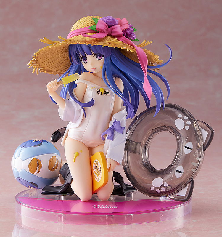 Higurashi When They Cry SOTSU 1/7 Scale Pre-Painted Figure: Furude Rika Night Pool Ver. image 7
