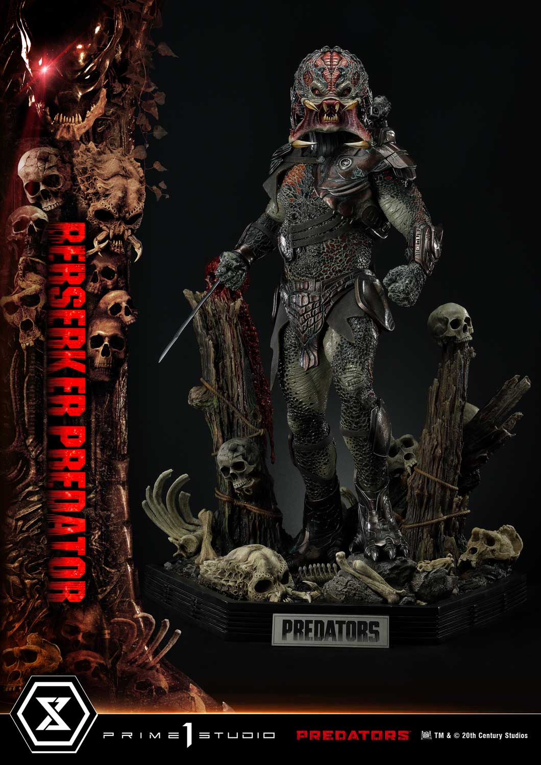 Museum Masterline Predators 1/3 Scale Statue: Berserker Predator