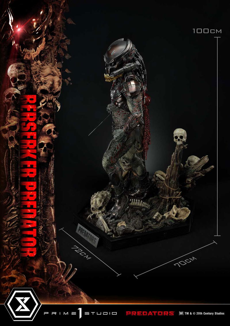 Museum Masterline Predators 1/3 Scale Statue: Berserker Predator DX Edition image 15