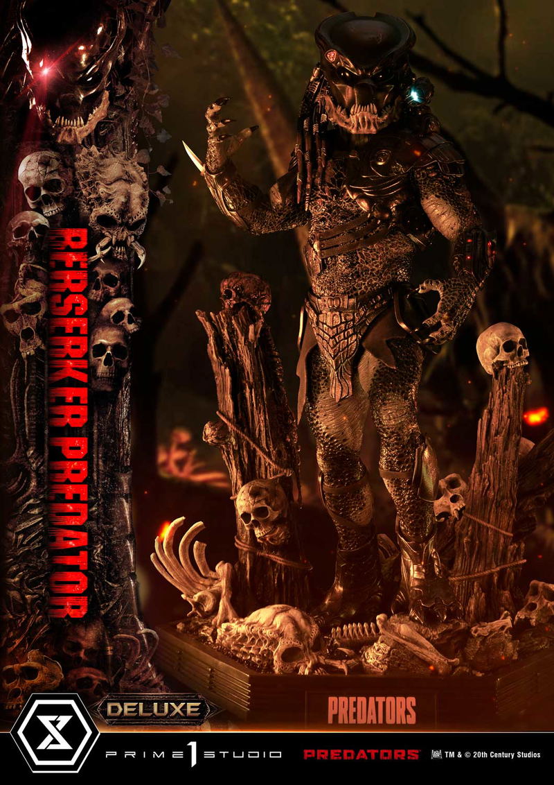 Museum Masterline Predators 1/3 Scale Statue: Berserker Predator DX Edition image 3