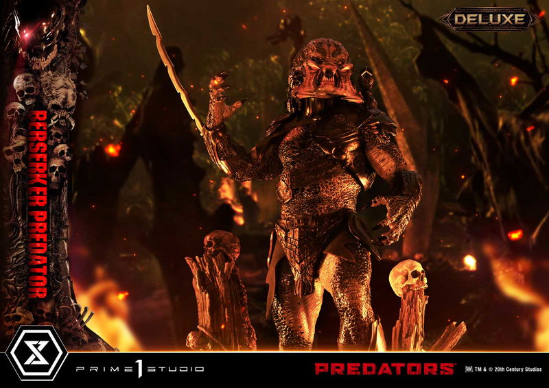 Museum Masterline Predators 1/3 Scale Statue: Berserker Predator DX Edition image 24