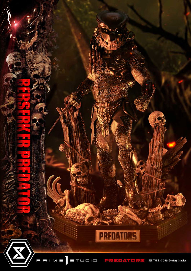 Museum Masterline Predators 1/3 Scale Statue: Berserker Predator DX Edition image 26