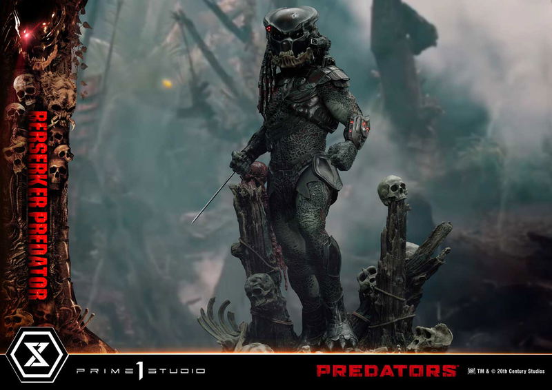 Museum Masterline Predators 1/3 Scale Statue: Berserker Predator DX Edition image 29