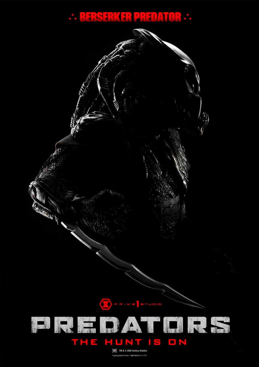 Museum Masterline Predators 1/3 Scale Statue: Berserker Predator