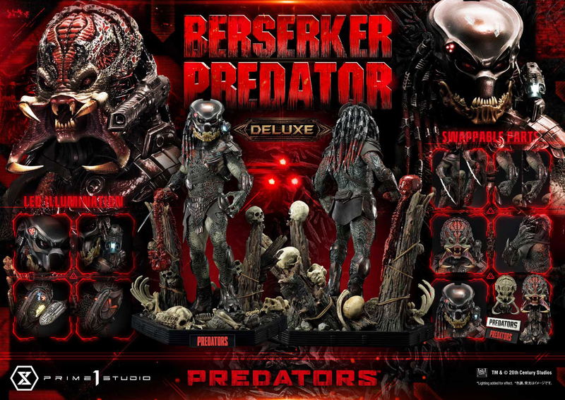 Museum Masterline Predators 1/3 Scale Statue: Berserker Predator DX Edition image 7