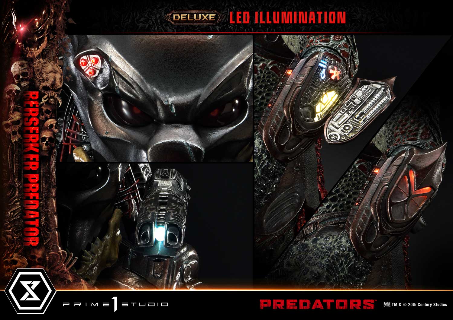 Museum Masterline Predators 1/3 Scale Statue: Berserker Predator