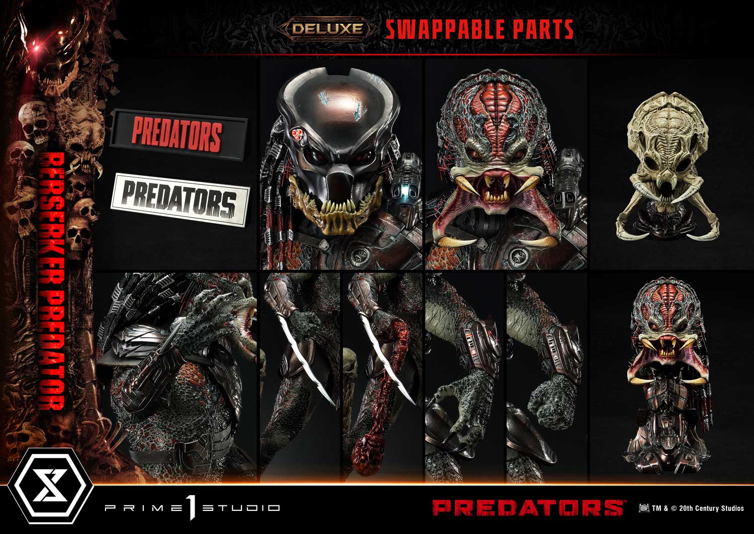Museum Masterline Predators 1/3 Scale Statue: Berserker Predator