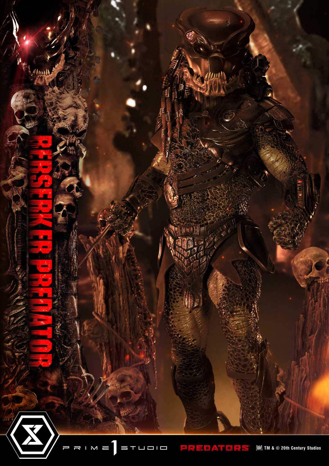 Museum Masterline Predators 1/3 Scale Statue: Berserker Predator