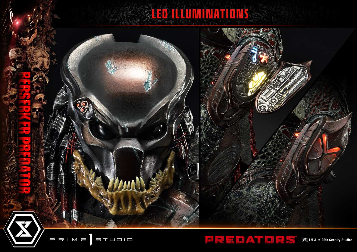Museum Masterline Predators 1/3 Scale Statue: Berserker Predator