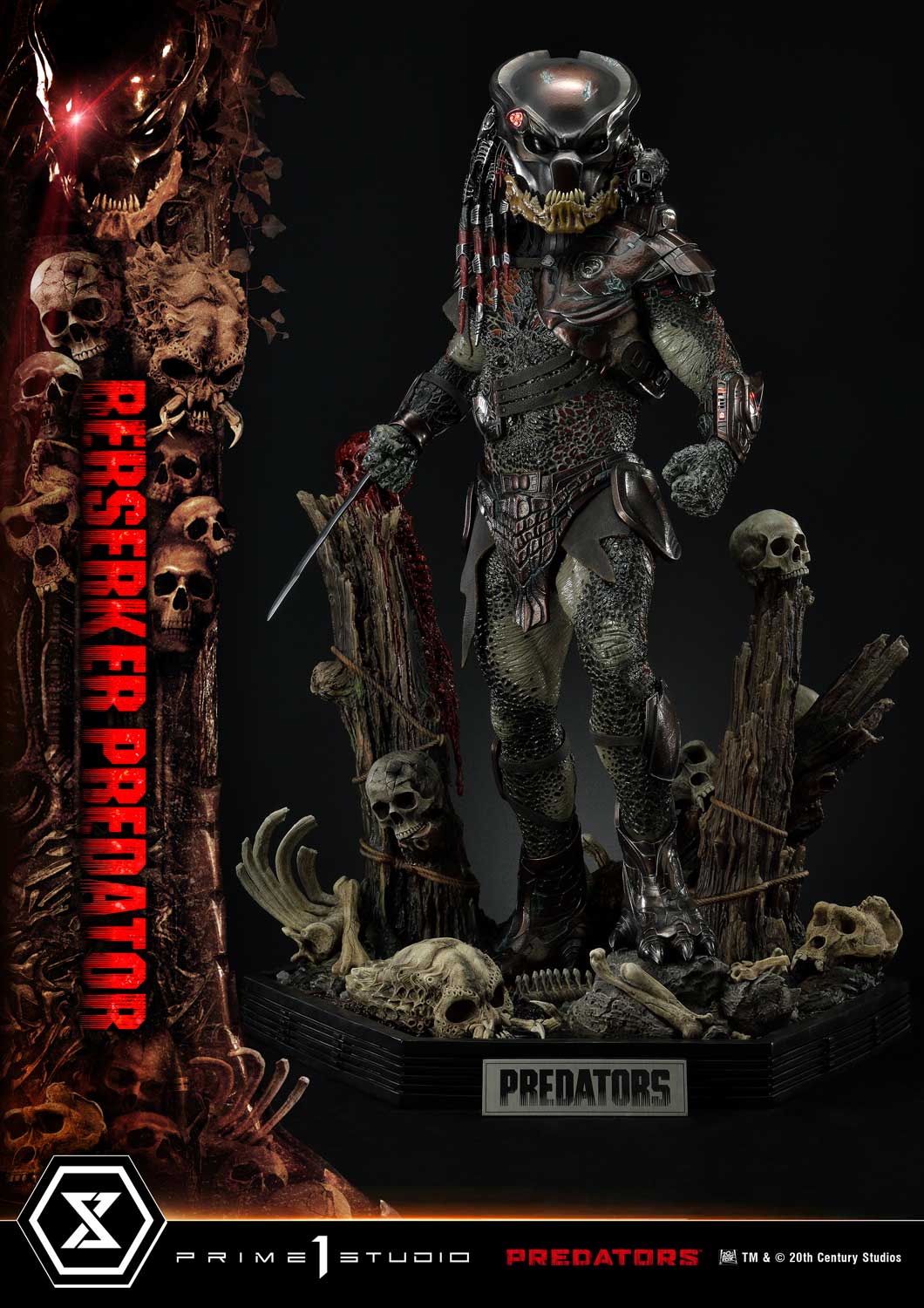 Museum Masterline Predators 1/3 Scale Statue: Berserker Predator