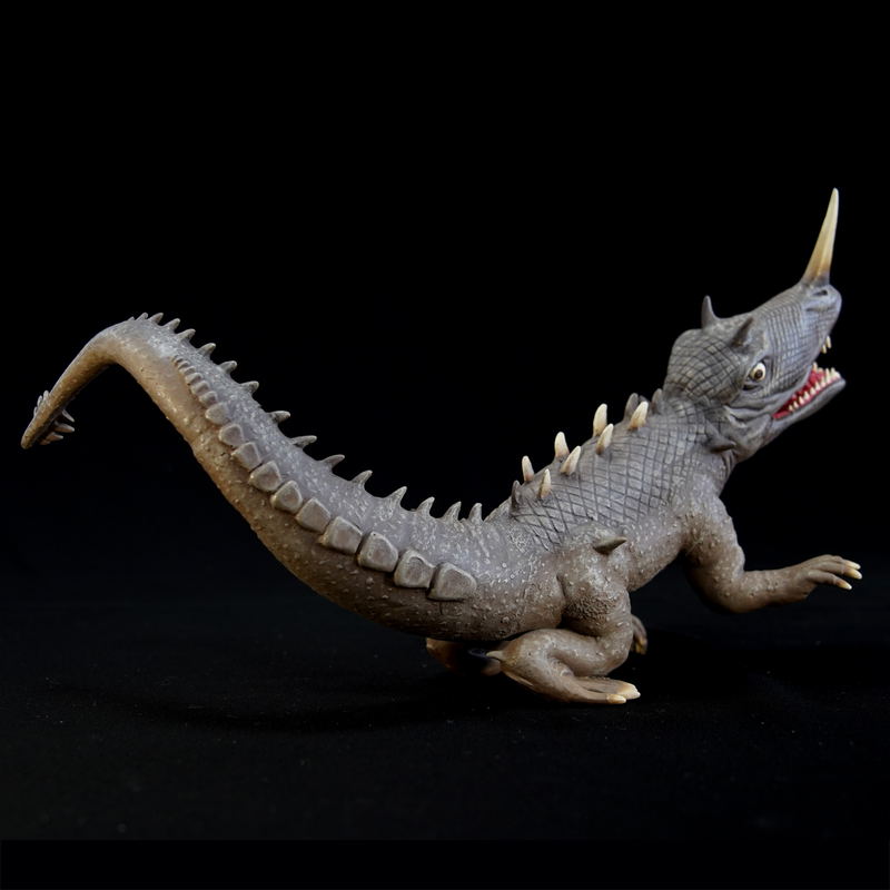 Nankoku Factory Gamera vs. Barugon 1/250 Scale Soft Vinyl Kit Reprint Edition: Chilling Monster Barugon image 3