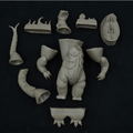 Nankoku Factory Ultra Q Gomess 1/200 Scale Soft Vinyl Kit Reprint Edition thumbnail 8