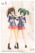 Sousai Shojo Teien x Frame Arms Girl 1/10 Scale Plastic Model Kit: Kotobuki Bukiko Wakaba Girls' High School Winter Clothes thumbnail 14