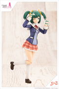 Sousai Shojo Teien x Frame Arms Girl 1/10 Scale Plastic Model Kit: Kotobuki Bukiko Wakaba Girls' High School Winter Clothes thumbnail 2