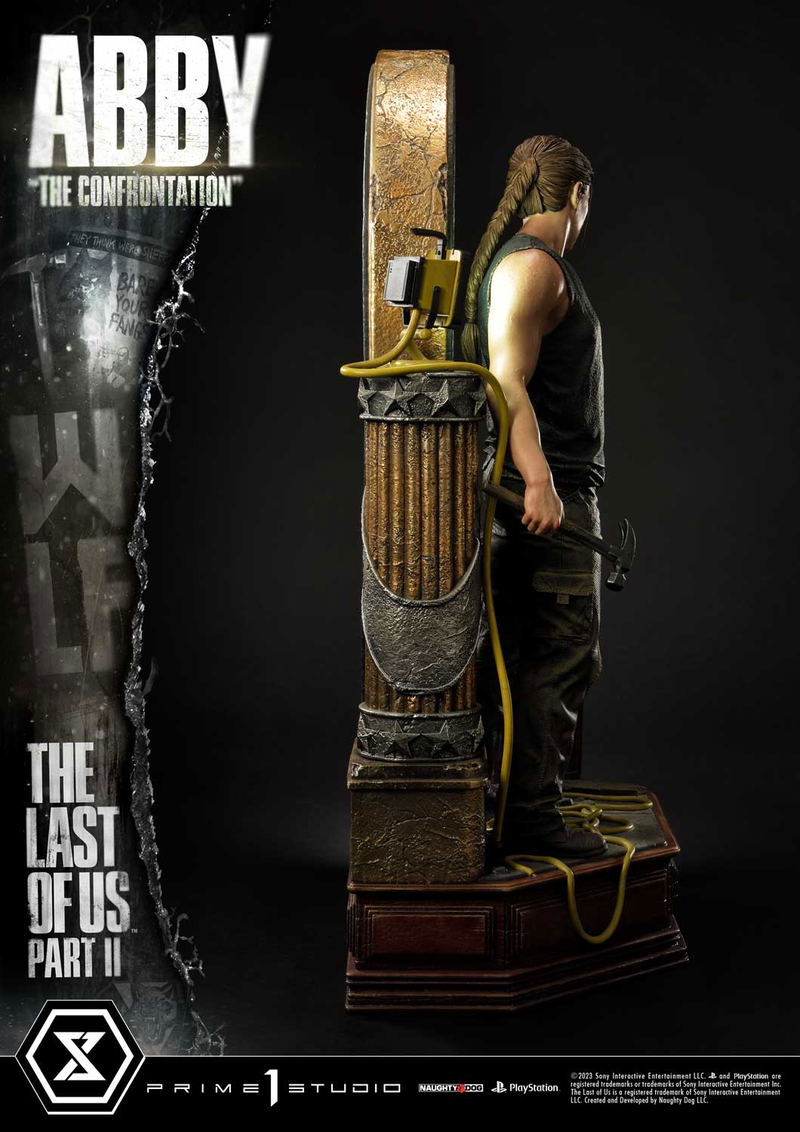 Ultimate Premium Masterline The Last of Us Part II 1/4 Scale Statue: Abby The Confrontation image 14