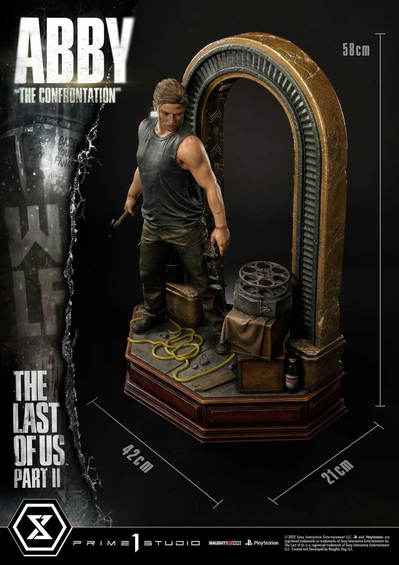 Ultimate Premium Masterline The Last of Us Part II 1/4 Scale Statue: Abby The Confrontation image 16