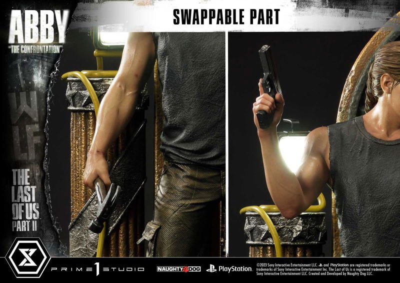 Ultimate Premium Masterline The Last of Us Part II 1/4 Scale Statue: Abby The Confrontation image 34