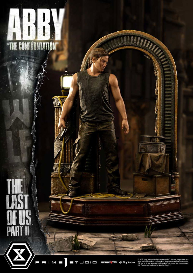 Ultimate Premium Masterline The Last of Us Part II 1/4 Scale Statue: Abby The Confrontation image 5