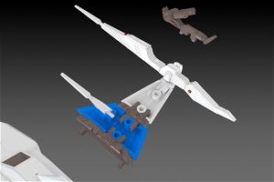 Darius 1/144 Scale Plastic Model Kit: Silver Hawk 3F-1B Space Fighter 2P Color