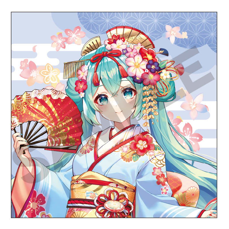 Hatsune Miku - Maiko Experience Hannari Kyoto Cushion Cover image 1