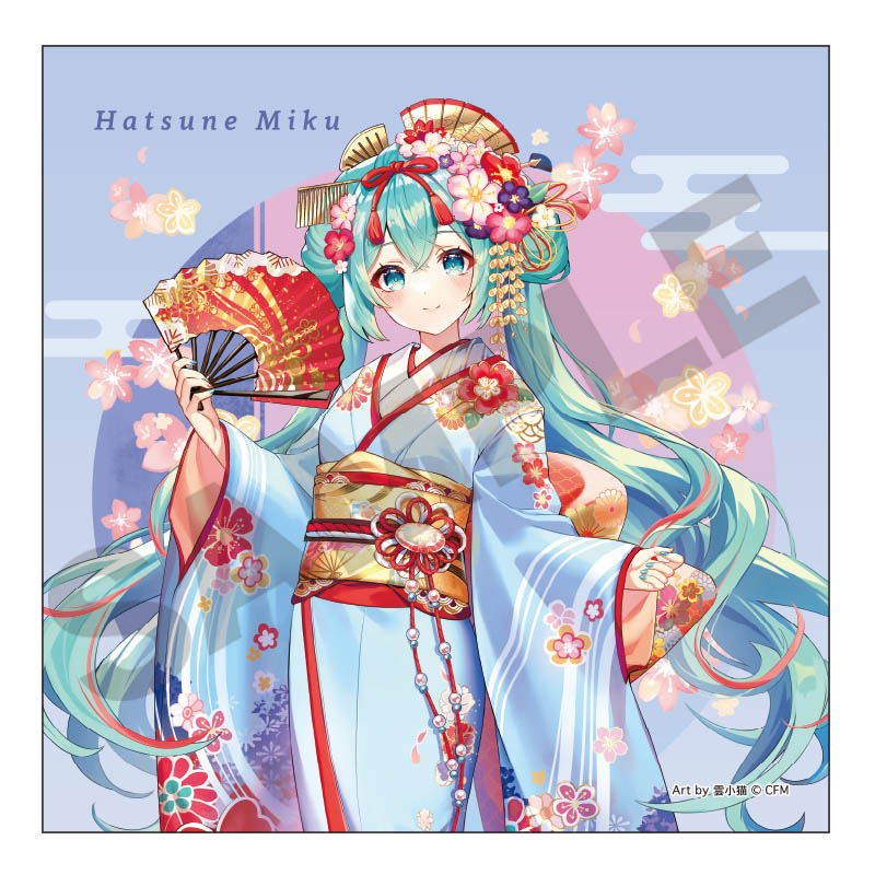 Hatsune Miku - Maiko Experience Hannari Kyoto Cushion Cover image 2