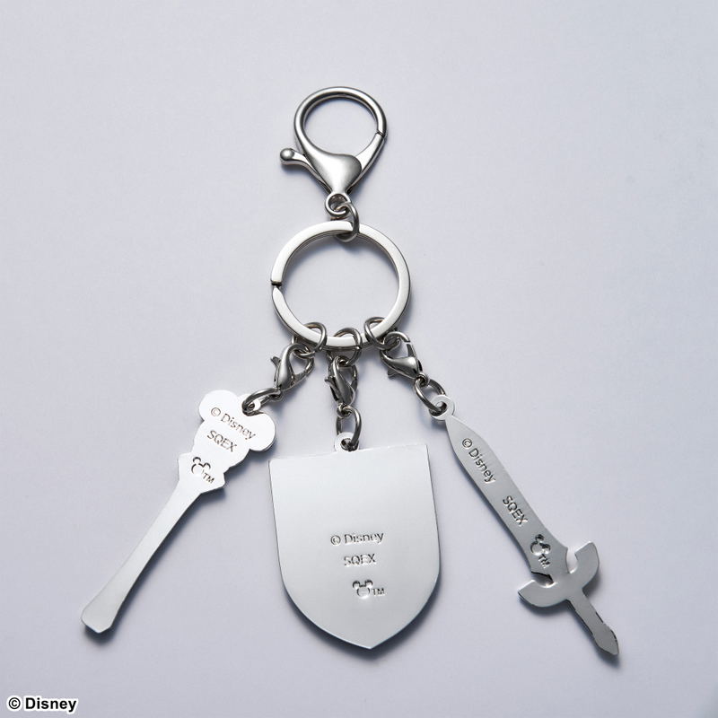 Kingdom Hearts - Metal Key Chain Dream Sword / Dream Rod / Dream Shield (Re-run) image 2