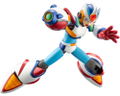 Mega Man X 1/12 Scale Plastic Model Kit: Second Armor Double Charge Shot Ver. thumbnail 1