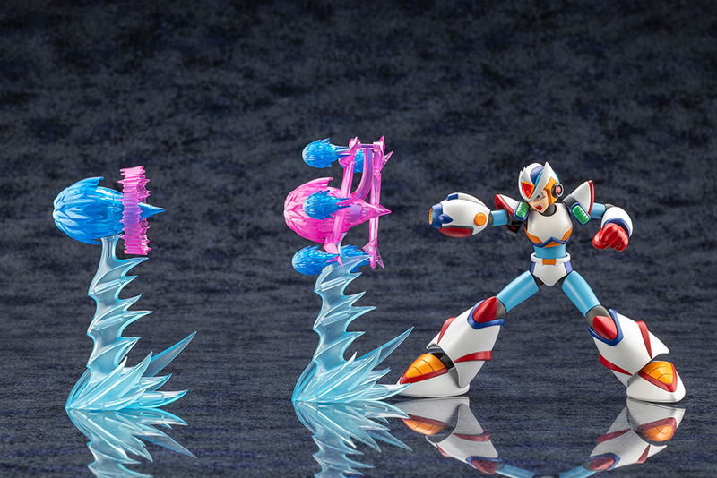 Mega Man X 1/12 Scale Plastic Model Kit: Second Armor Double Charge Shot Ver. image 10