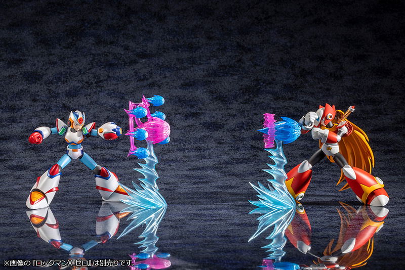 Mega Man X 1/12 Scale Plastic Model Kit: Second Armor Double Charge Shot Ver. image 13
