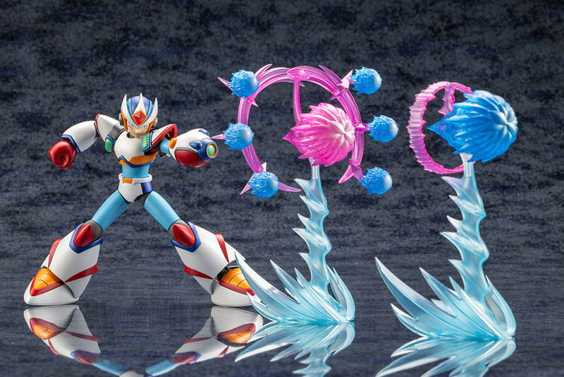 Mega Man X 1/12 Scale Plastic Model Kit: Second Armor Double Charge Shot Ver. image 7