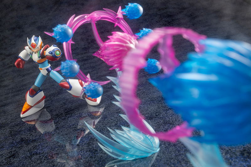 Mega Man X 1/12 Scale Plastic Model Kit: Second Armor Double Charge Shot Ver. image 9
