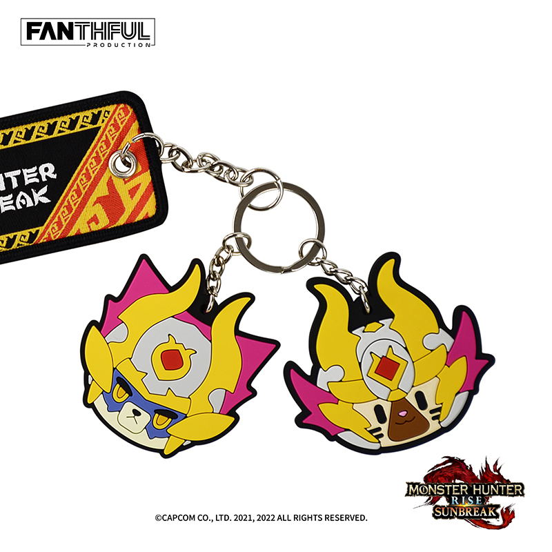 Monster Hunter Rise: Sunbreak PVC Keychain: Buddies image 2