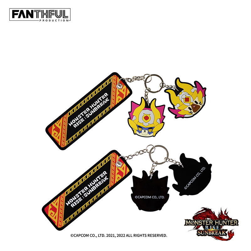 Monster Hunter Rise: Sunbreak PVC Keychain: Buddies image 4