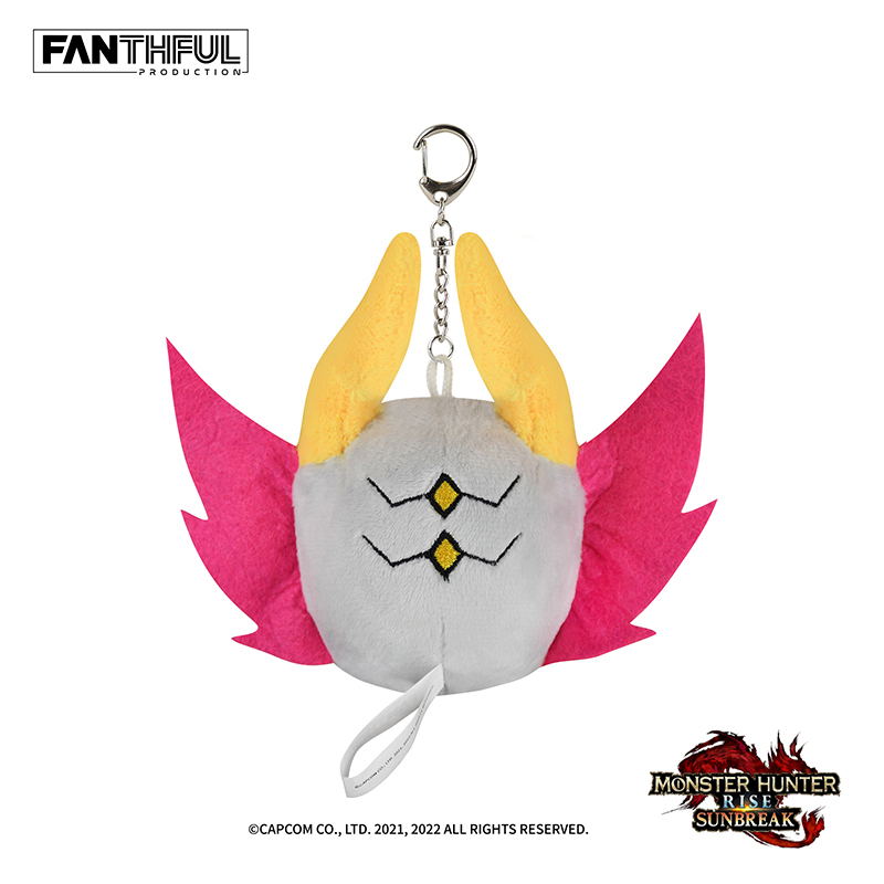 Monster Hunter Rise: Sunbreak - Malzeno Plush Keychain image 4