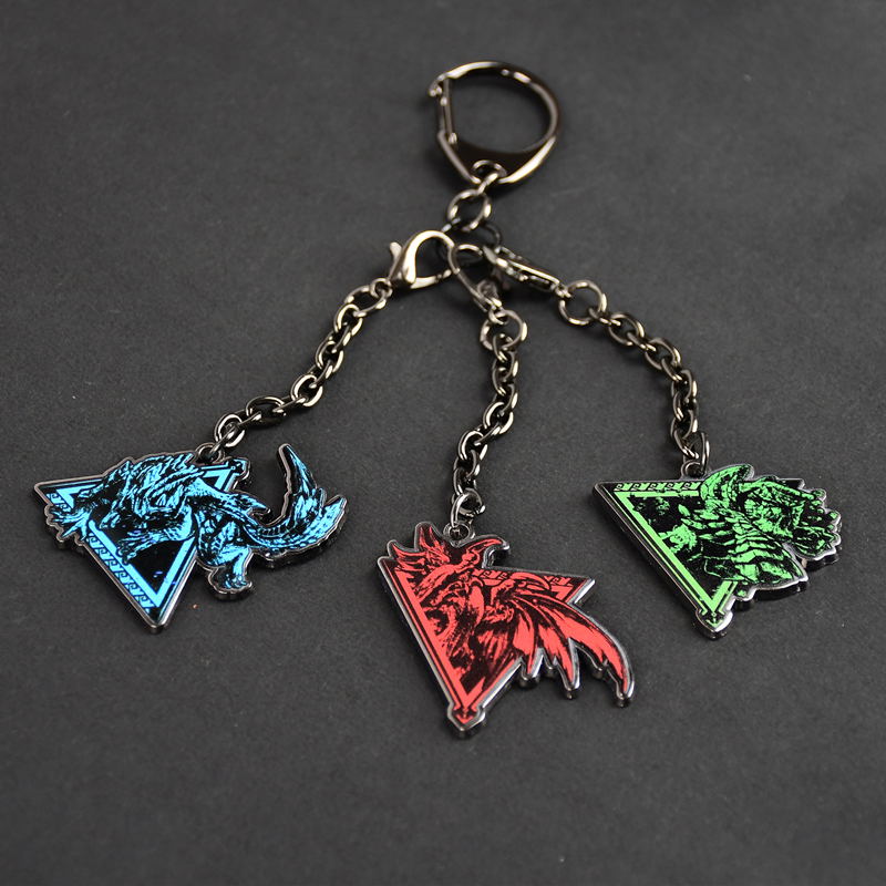 Monster Hunter Rise: Sunbreak Metal Keychain: Monsters image 5