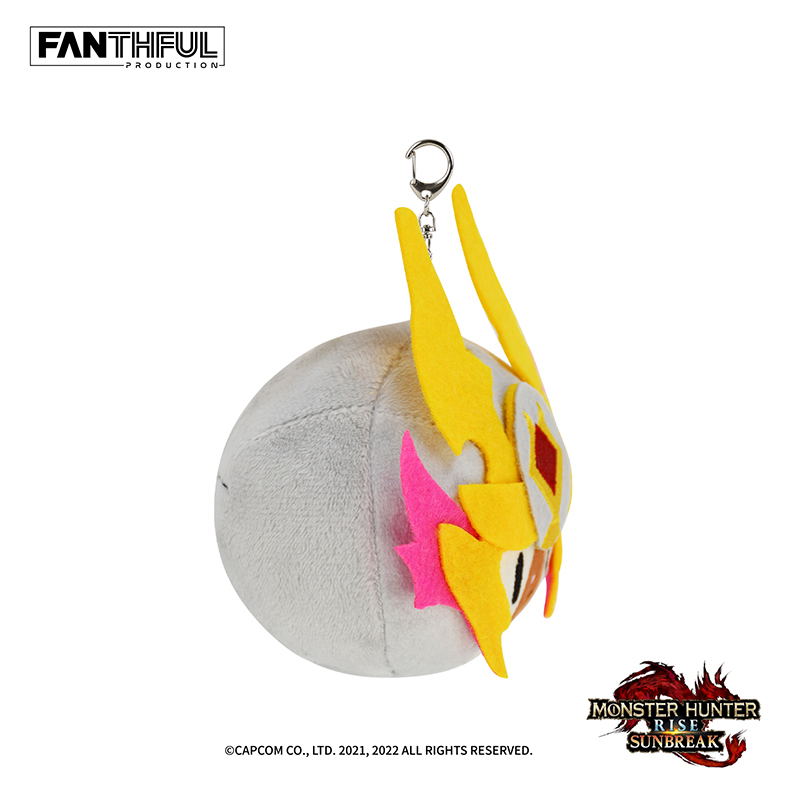 Monster Hunter Rise: Sunbreak - Palico Plush Keychain image 3