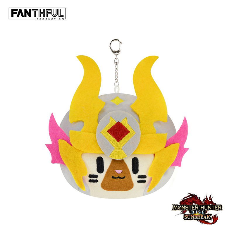 Monster Hunter Rise: Sunbreak - Palico Plush Keychain image 1
