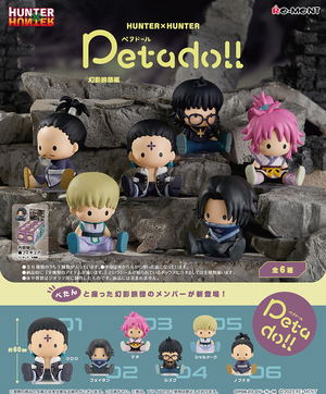 Petadoll Hunter x Hunter Phantom Troupe Ver. (Set of 6 Pieces)_