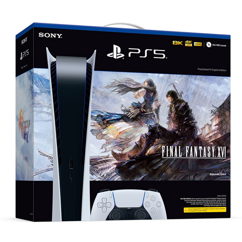 PlayStation 5 Digital Edition [Final Fantasy XVI Bundle] image 1